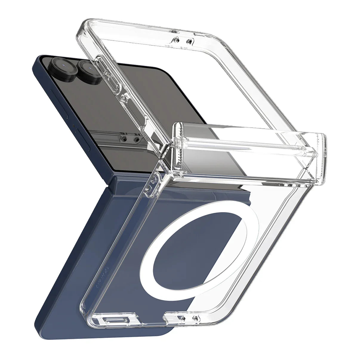 Samsung Z Flip7 Araree Duple 360 Magsafe Case - Clear Samsung Z Flip7 Araree Duple 360 Magsafe Case - Clear